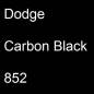 Preview: Dodge, Carbon Black, 852.